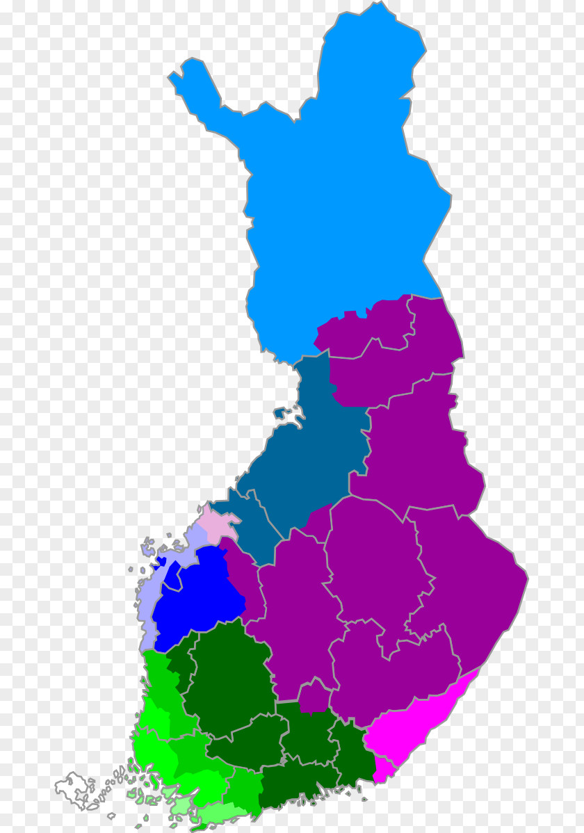Map Finland Finnish Presidential Election, 2012 World Blank PNG