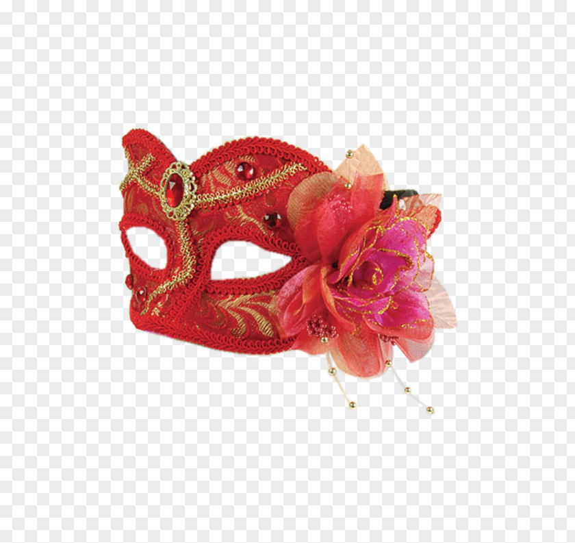 Mask Carnival Red PNG