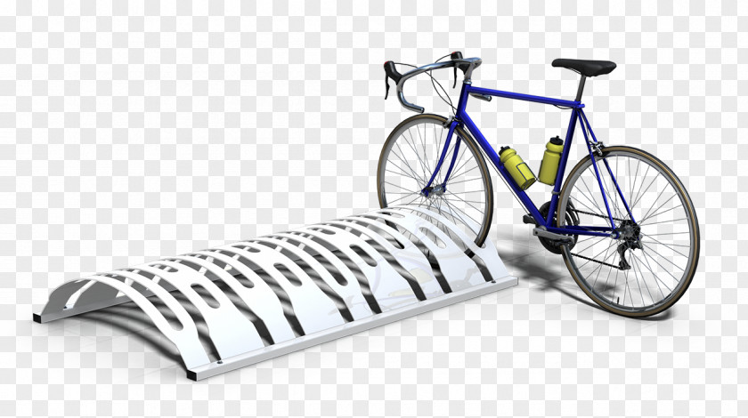 Bicycle Parking Rack Steel Rastrelliera PNG