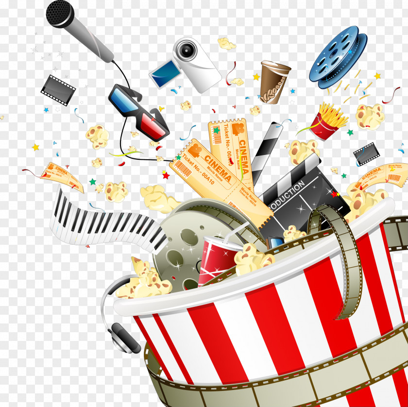 Movie Theatre Entertainment Cinema Film Clip Art PNG