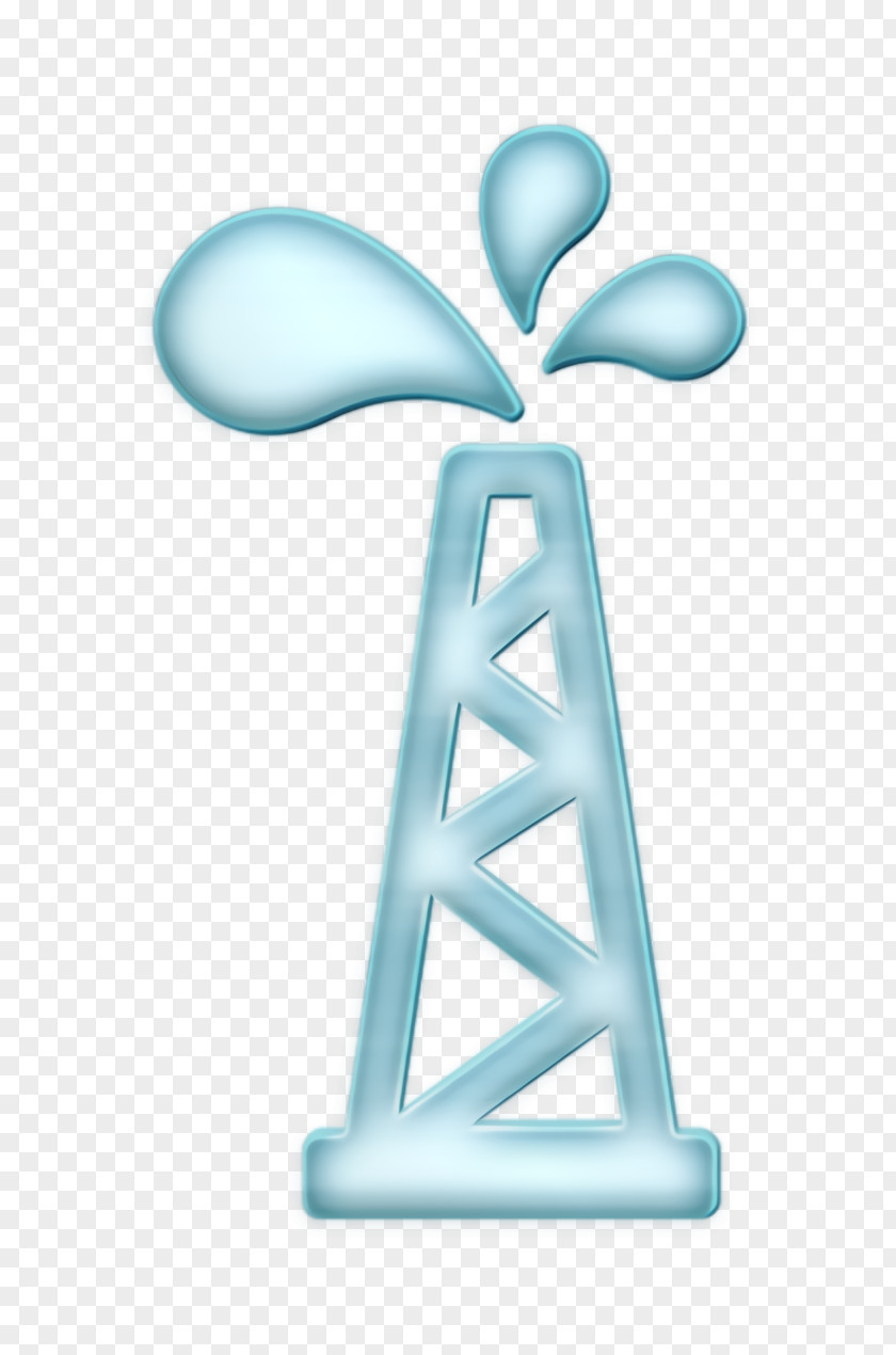 Oil Tower Icon Petroleum Buildings PNG