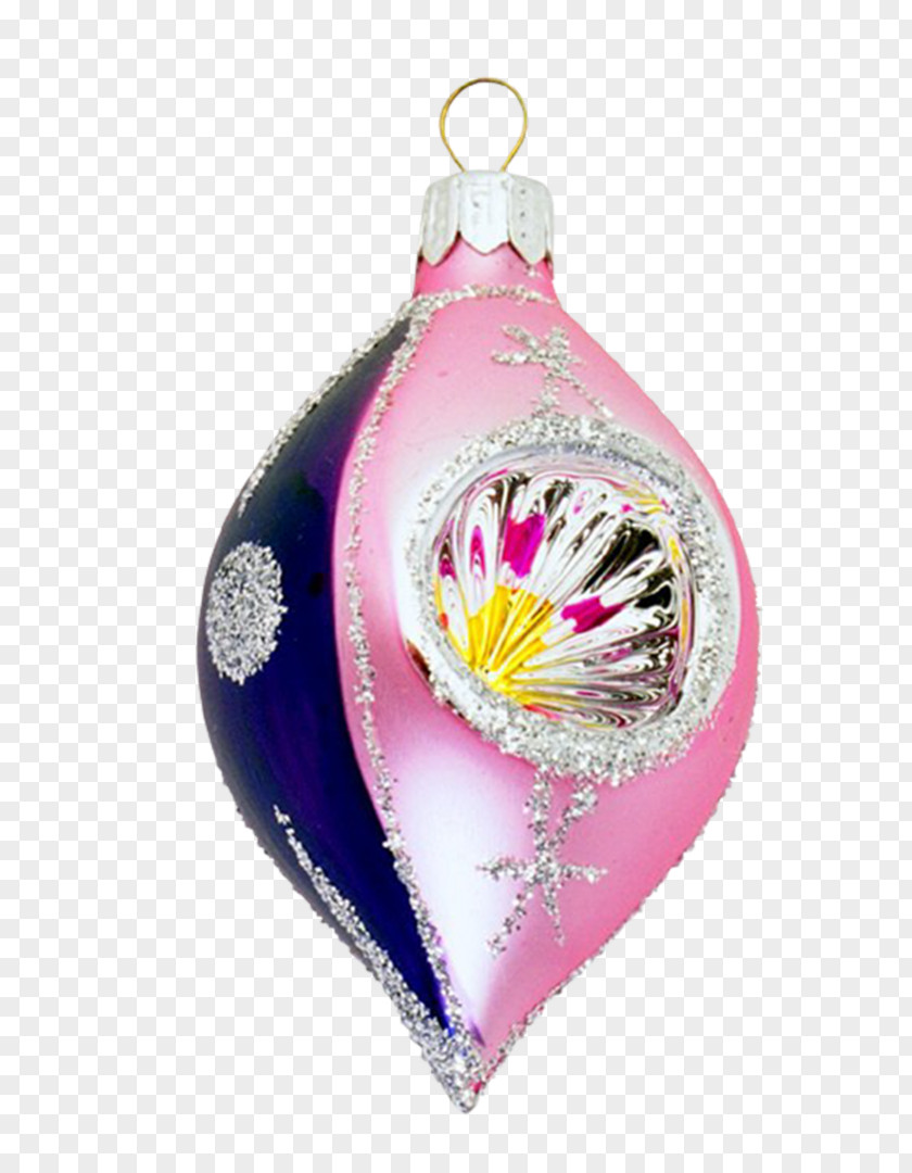 Christmas Ornament Magenta PNG