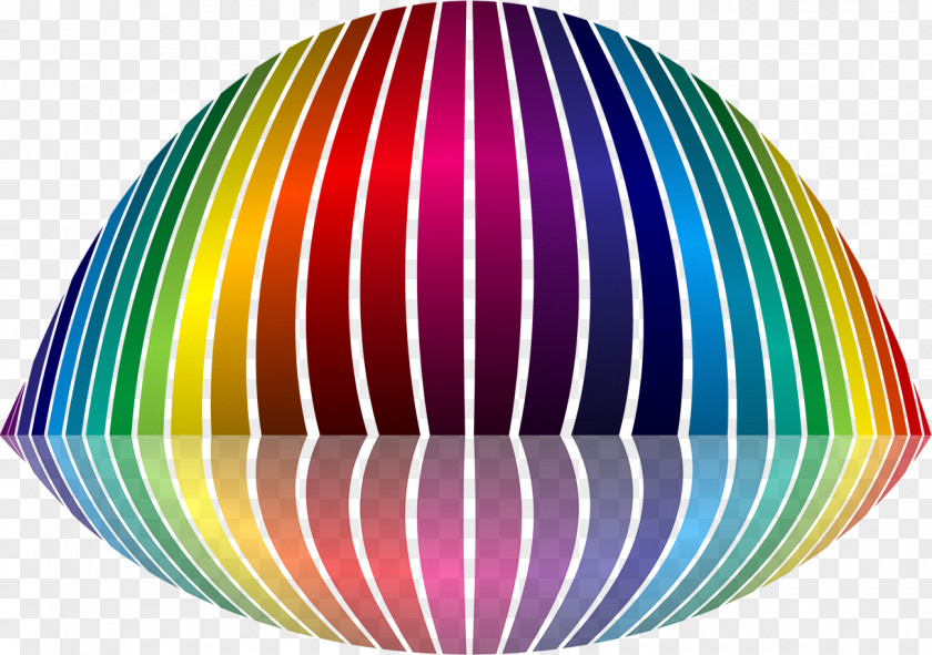 Colorful Semicircle Light Color PNG