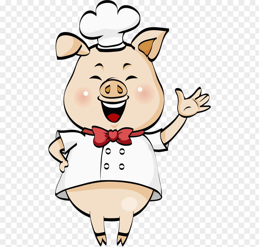 Pig Chef PNG chef clipart PNG
