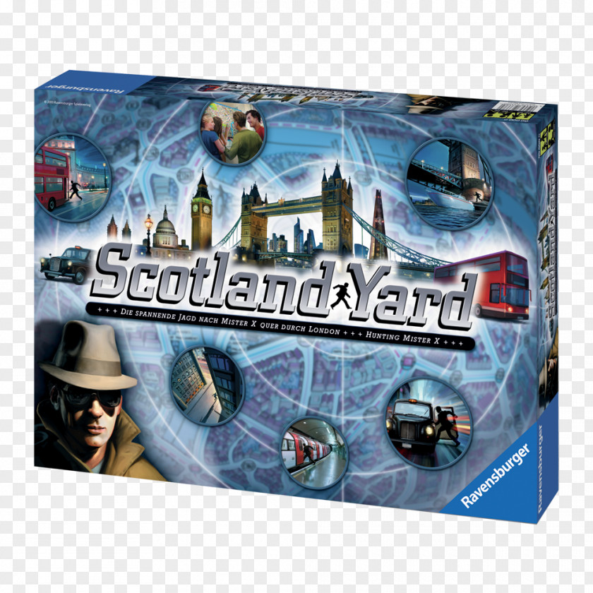 Ravensburger Scotland Yard Board Game PNG