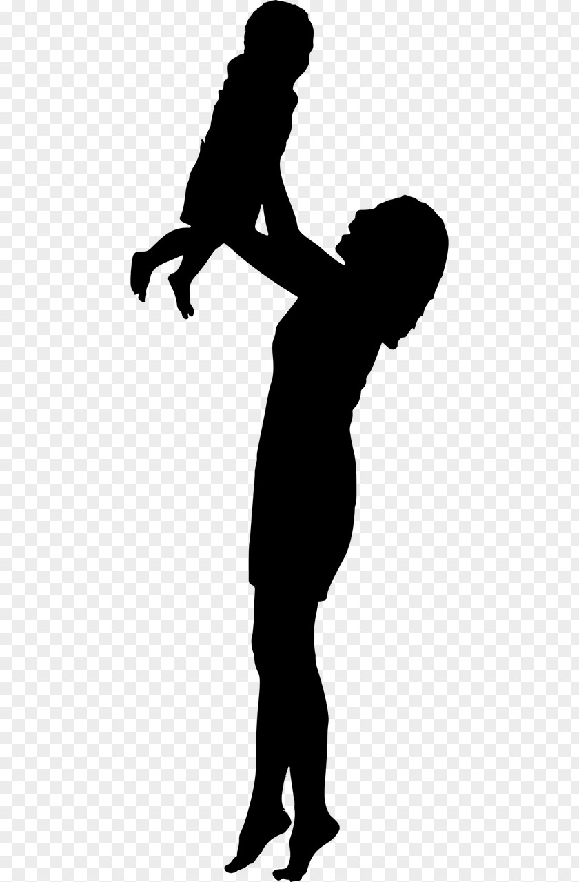Basketball Player Family Silhouette PNG