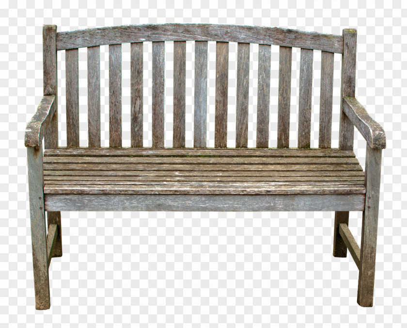Bench Bank Seat Chair Furniture PNG