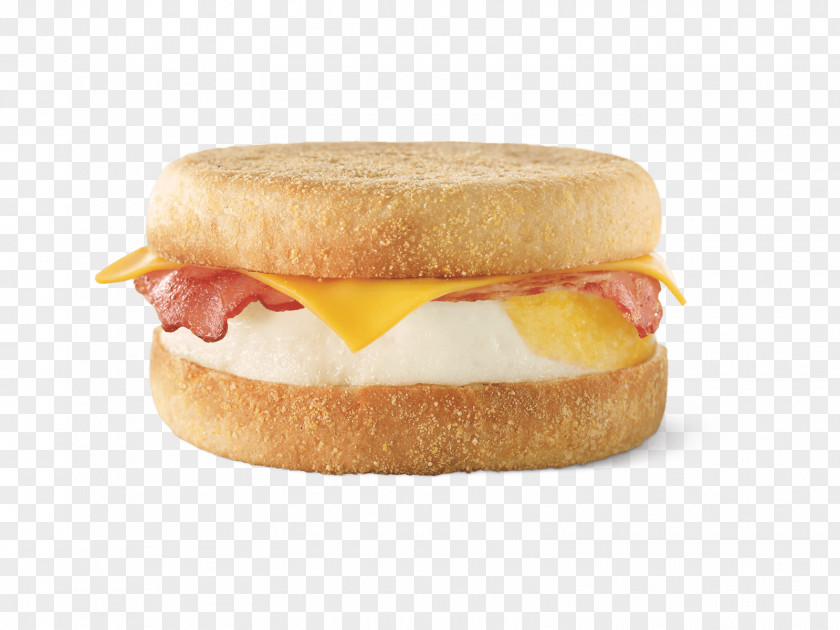 Breakfast Sandwich English Muffin Bacon Hamburger PNG