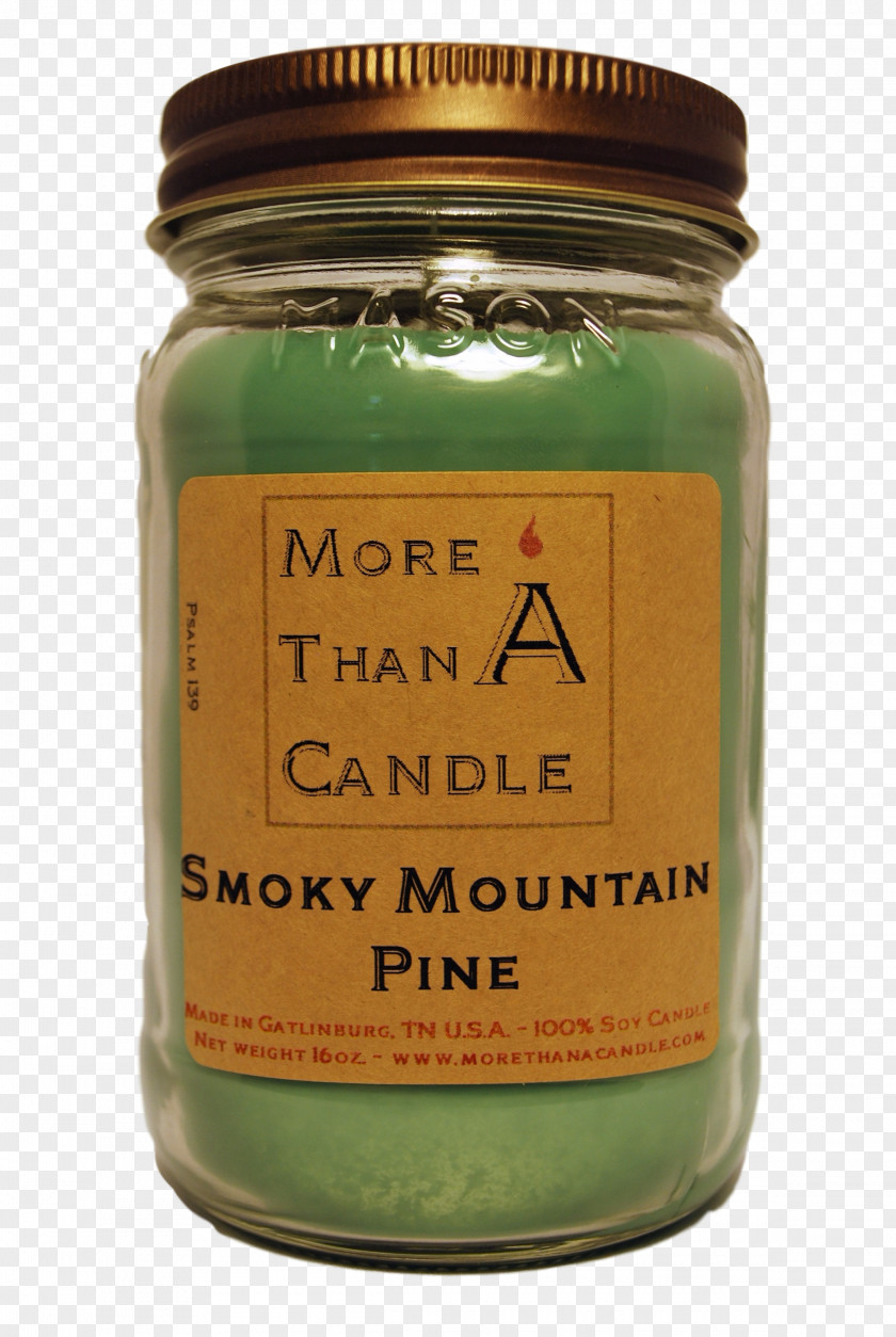 Candle Soy Wax Mason Jar PNG