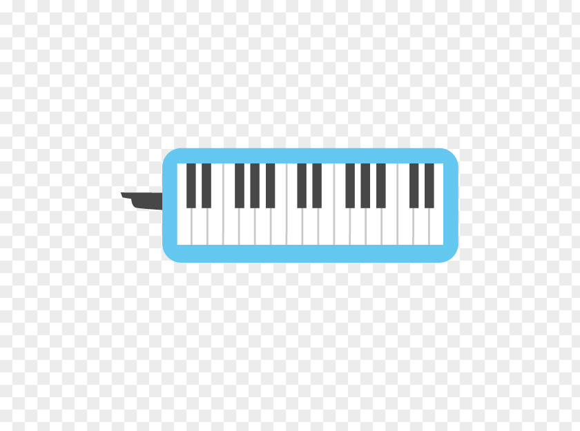Cartoon Keyboard Electronic Musical Melodica PNG