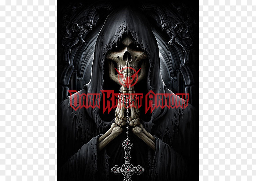 Death Poster Santa Muerte Prayer PNG