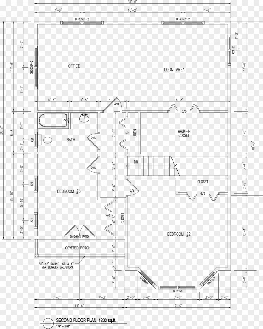 Design Floor Plan Line PNG