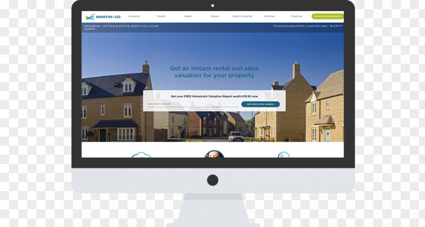 Estate Agent Computer Monitors Multimedia Display Advertising Software PNG