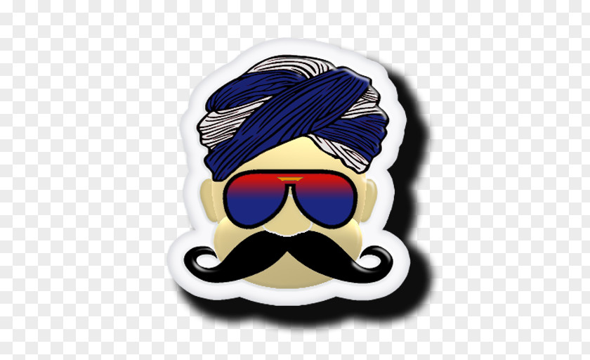 Moustache Goggles PNG