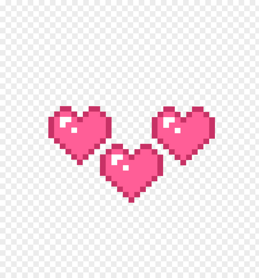 Mug Pixel Art Heart Coffee Cup Minecraft PNG