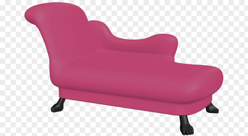 Purple Sofa Chaise Longue Couch PNG