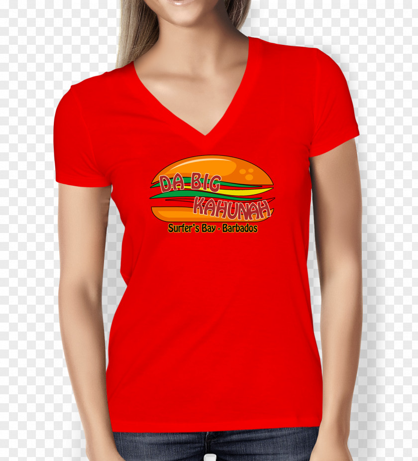 Big Kahuna T-shirt Sleeve Clothing Woman PNG