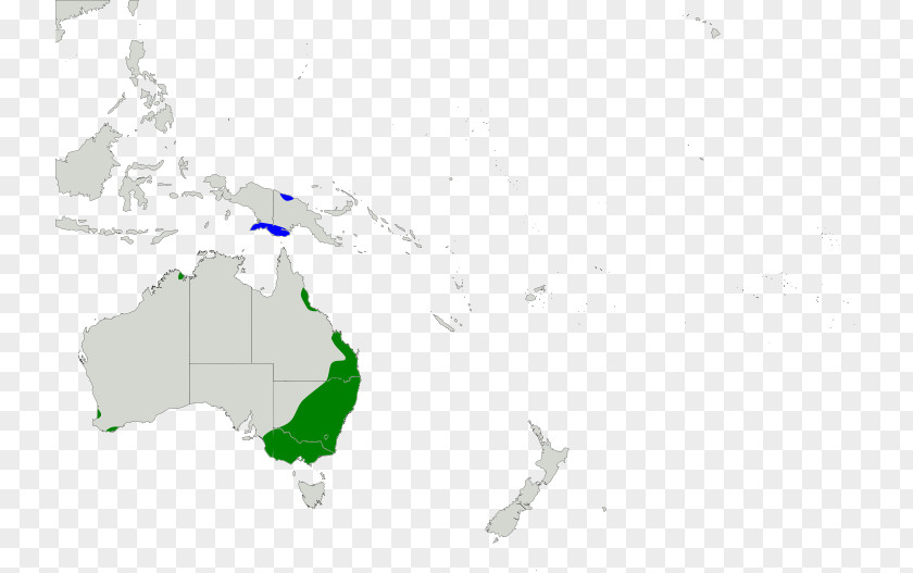 Bittern Oceania Blank Map World PNG