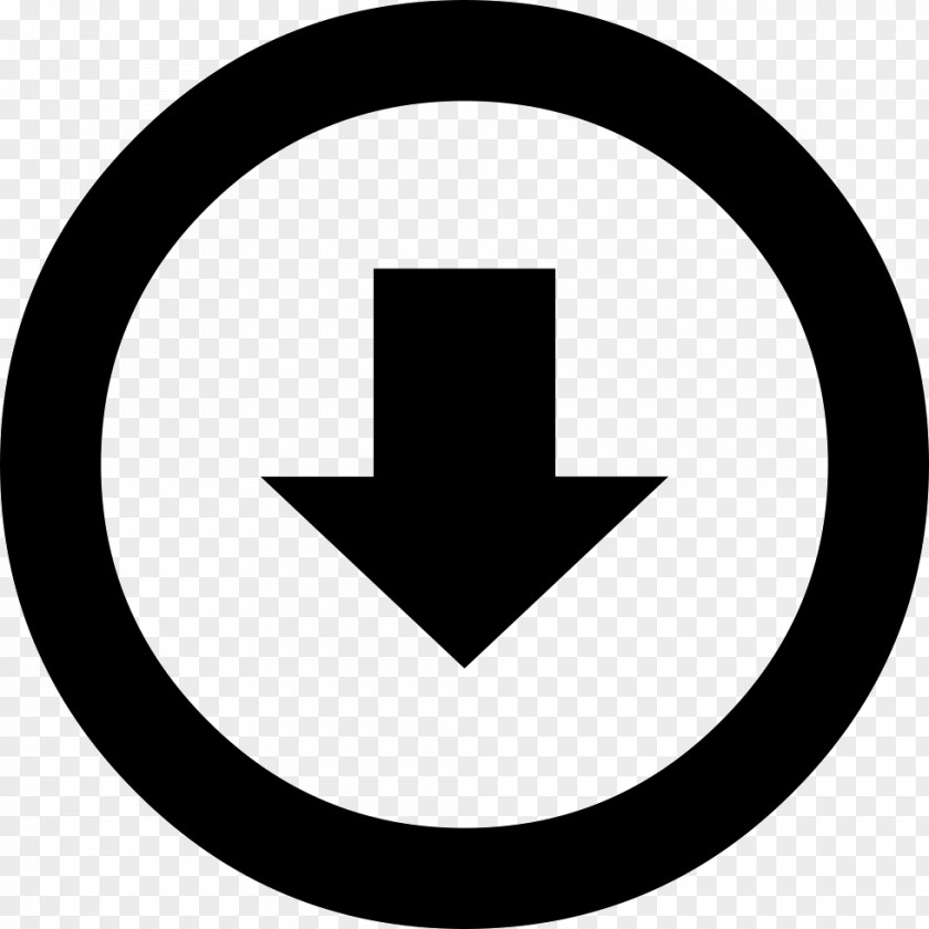 Direction Symbol Download Arrow Button PNG