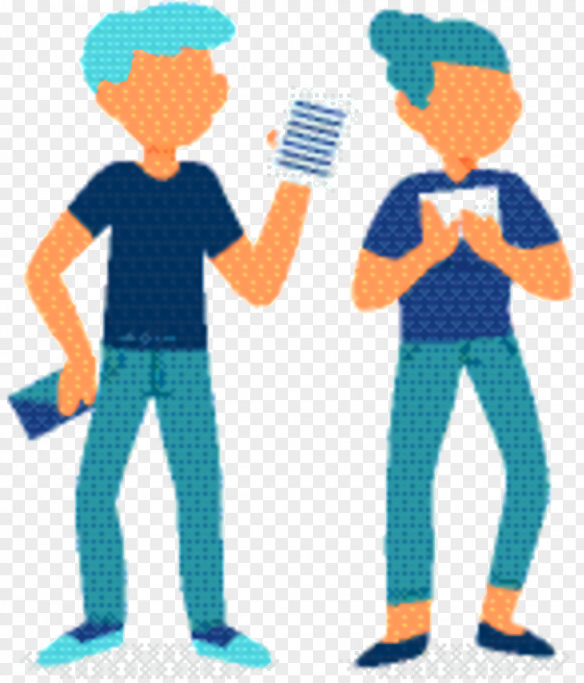 Gesture Sharing Boy Cartoon PNG