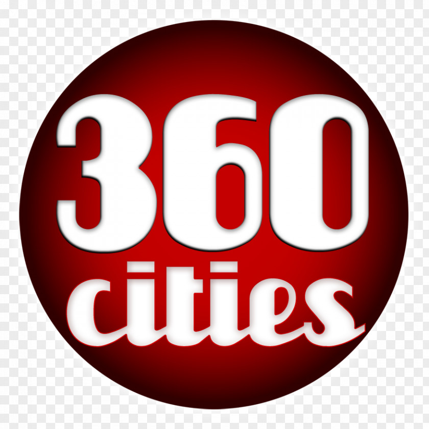 Panoramic Photography 360 Cities Logo Font PNG