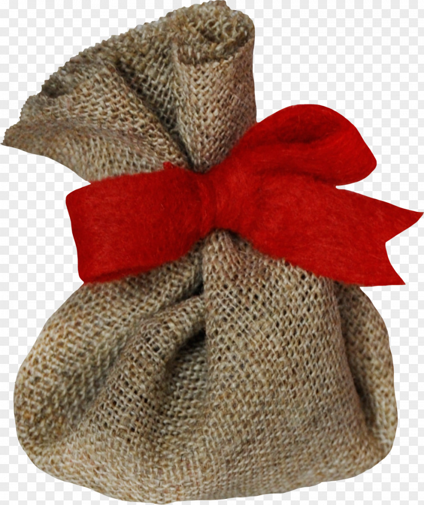 Red Bow Sacks Gunny Sack Download PNG