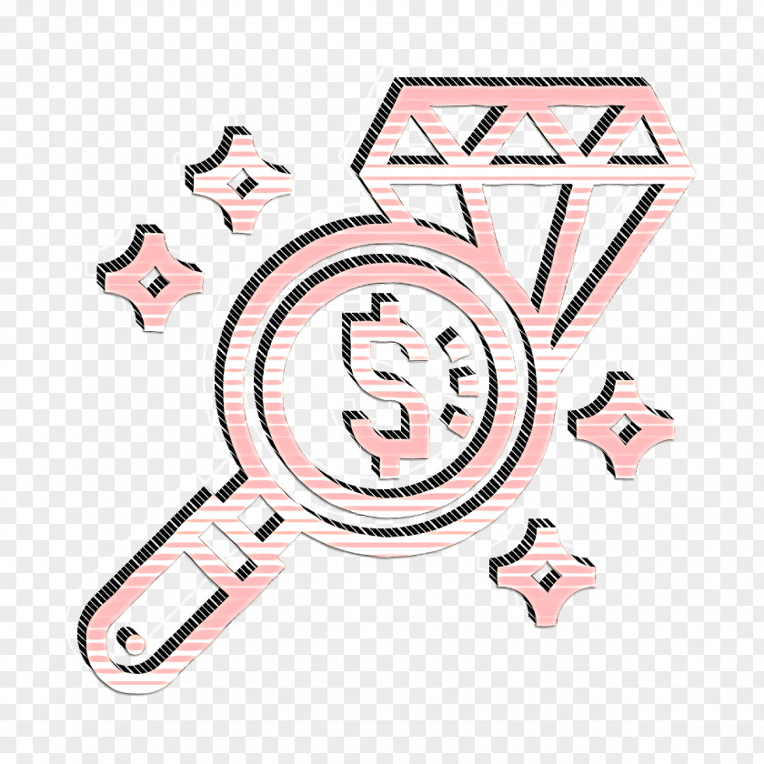 Research Icon Saving And Investment Diamond PNG