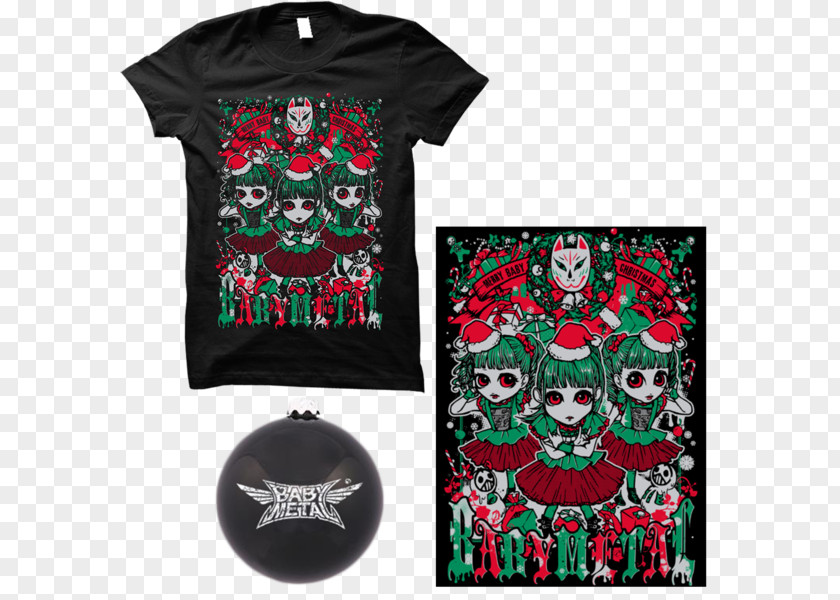 T-shirt BABYMETAL THE ONE LEGEND “2015” ～新春キツネ祭り～ Heavy Metal PNG