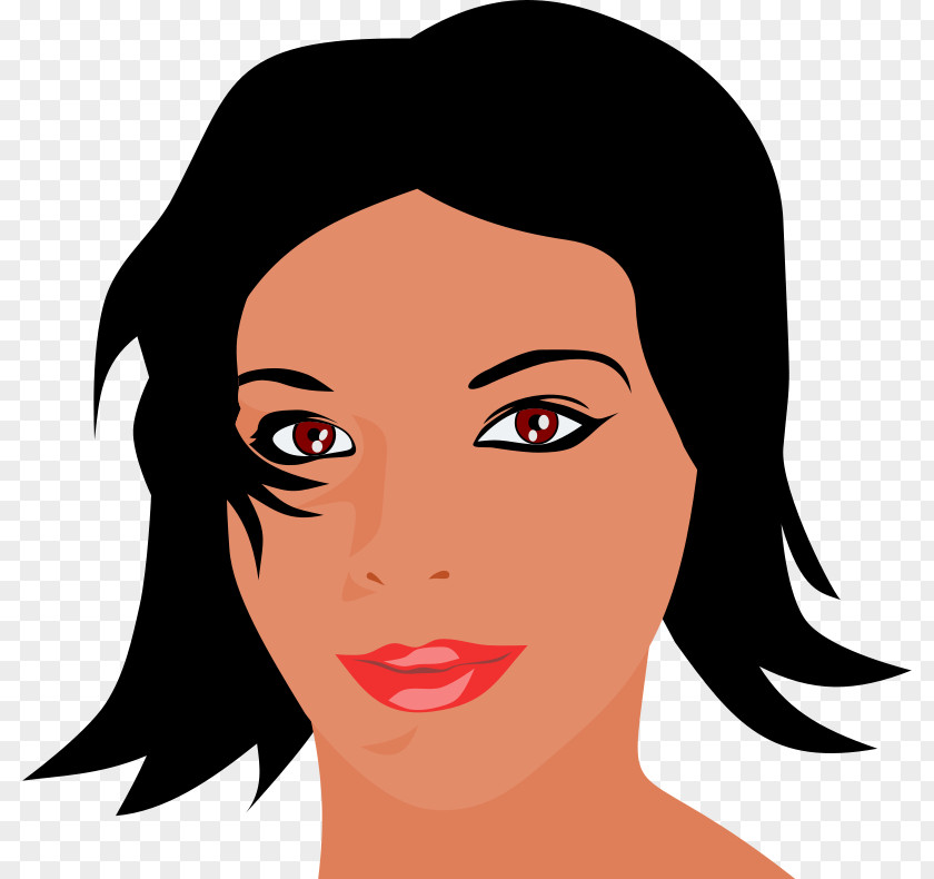 Working Face Cliparts Woman Smiley Clip Art PNG