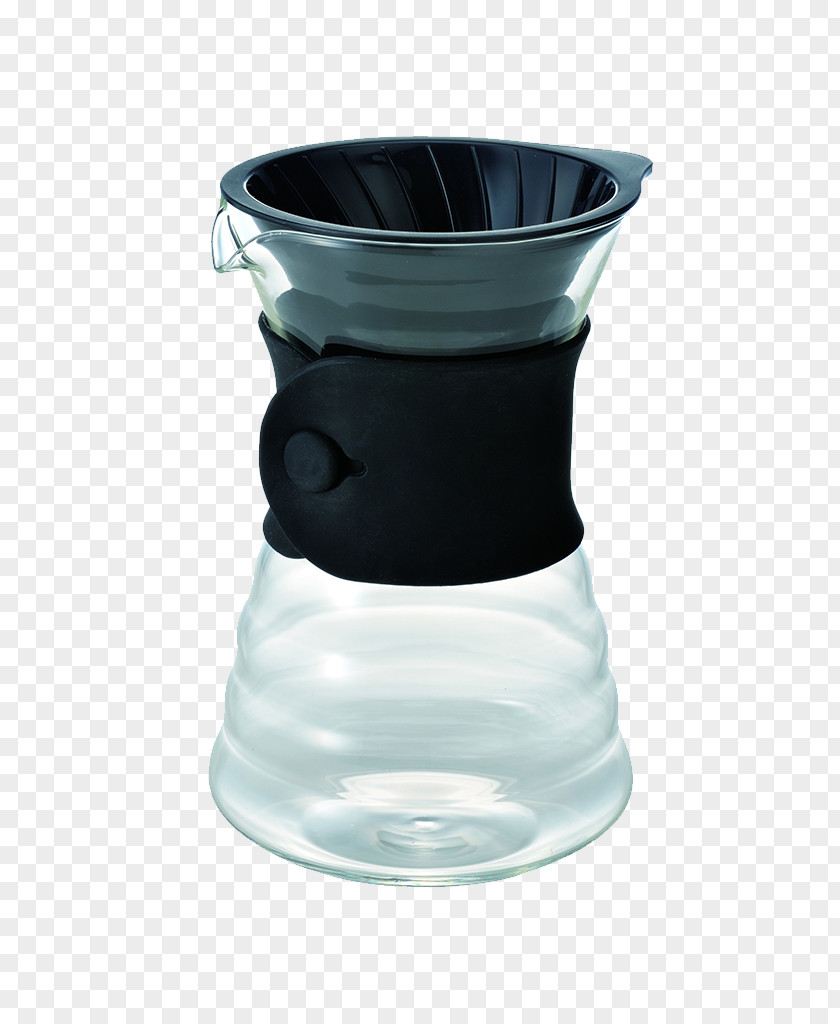 Coffee Hario V60 Drip Decanter Pour Over Maker VDD-02B Brewed Paper Filters For Dripper VST-2000B PNG