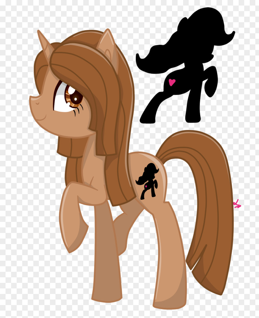 Lovely Pony Cat Neck Character Clip Art PNG