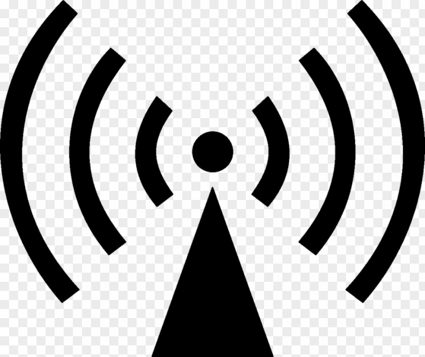 Radio Wave Hazard Symbol Frequency PNG