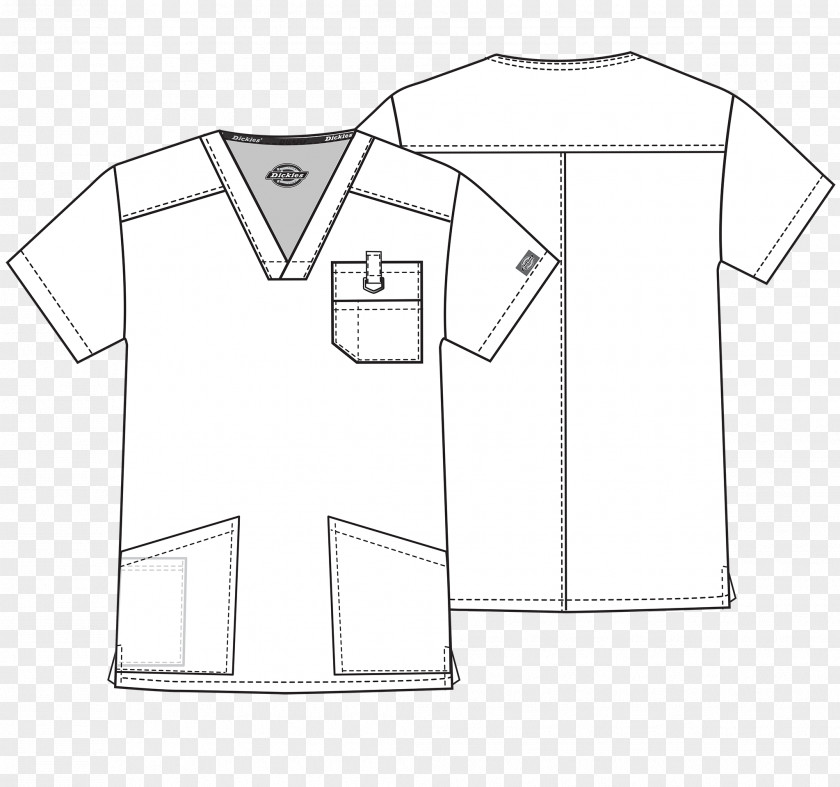 T-shirt Scrubs Clothing Dickies Pocket PNG