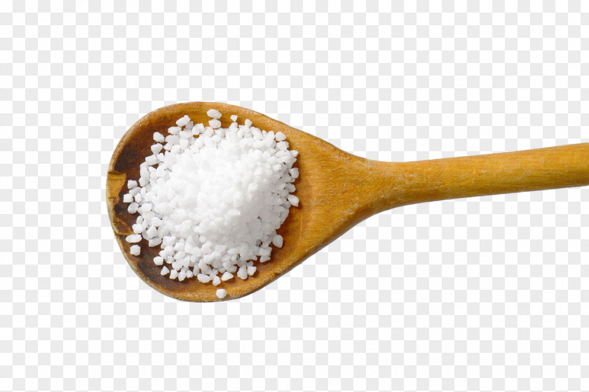 The White Salt In Wooden Spoon Anxiety Kosher Relaxation Health PNG