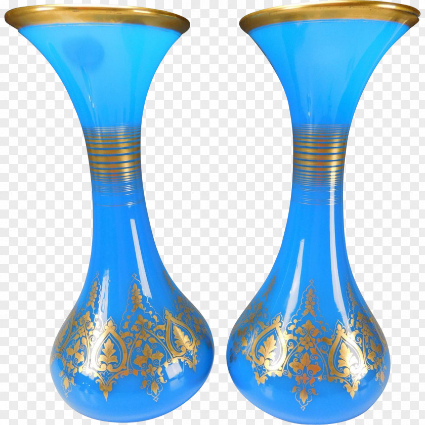 Vase Opaline Glass Milk Baccarat PNG