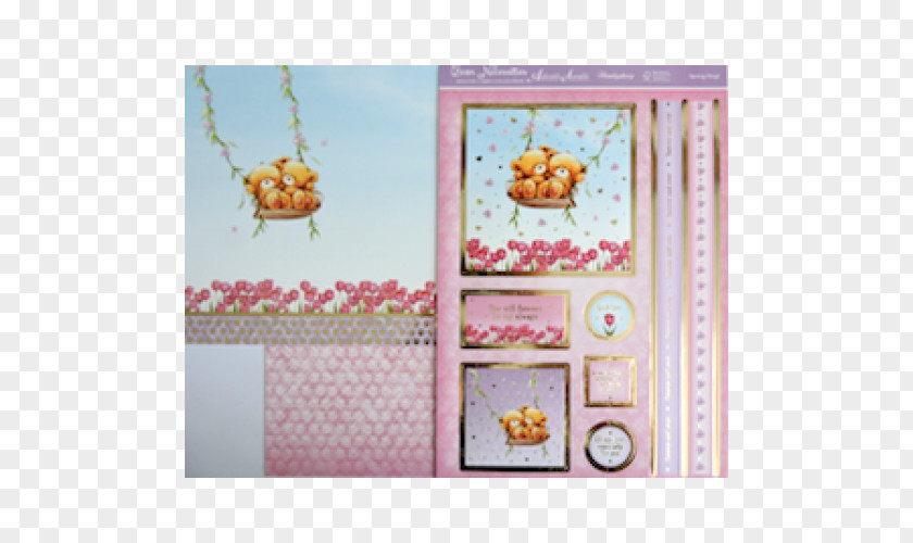 Hunky Dory Cross-stitch Picture Frames Pink M PNG