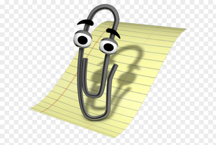 Paperclip Office Assistant Microsoft Corporation Word Build PNG