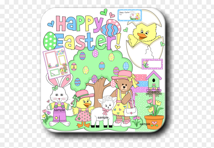 Toy Animal Easter Clip Art PNG