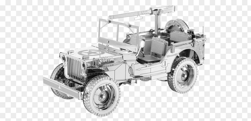 Willys MB Jeep Truck Car PNG