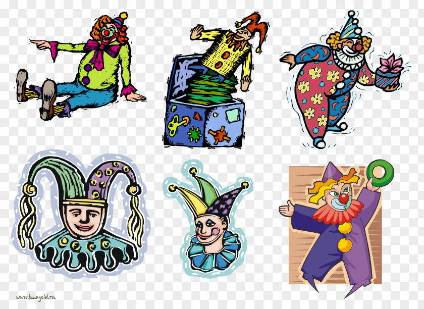 Cartoon Characters Clown IFolder Clip Art PNG