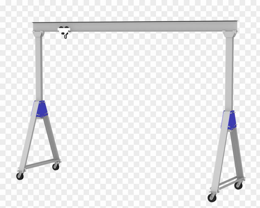 Crane Gantry Overhead Aluminium Hoist PNG