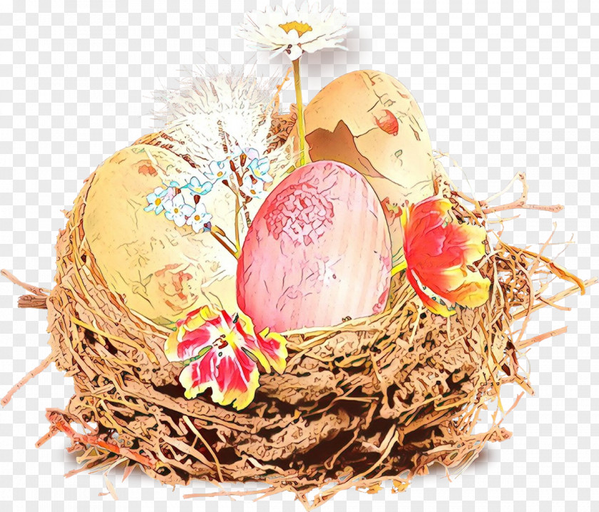 Easter Egg Bird NEST+m PNG