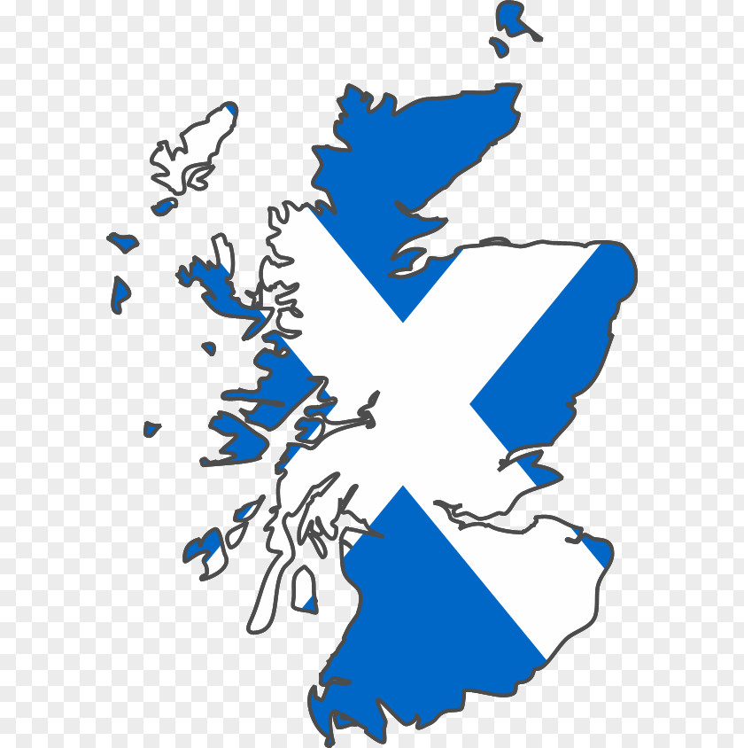 Fill Background Flag Of Scotland Map Scottish Independence PNG