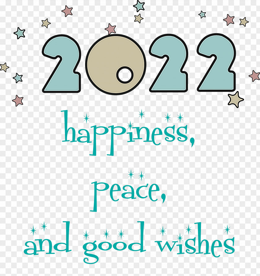 2022 Happy New Year PNG