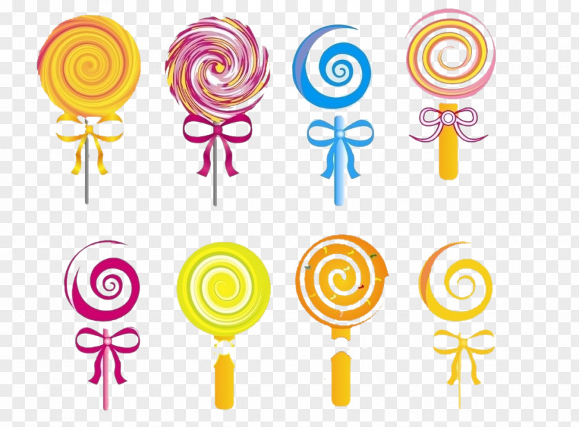 Colorful Lollipops Lollipop Brittle Clip Art PNG