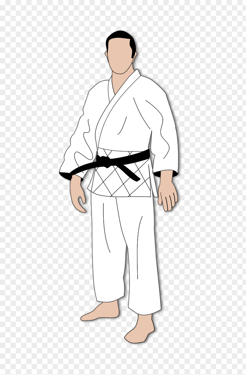Kimono Judogi Jujutsu Martial Arts Dan PNG