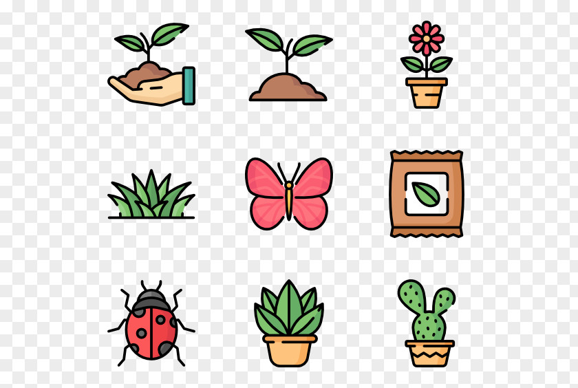 Leaf Plant Stem Flower Clip Art PNG