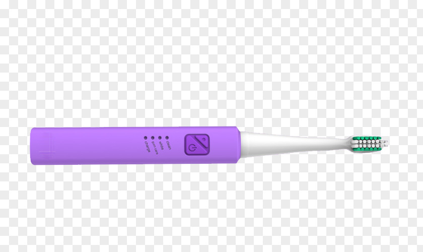Purple Children Electric Toothbrush Brand Font PNG