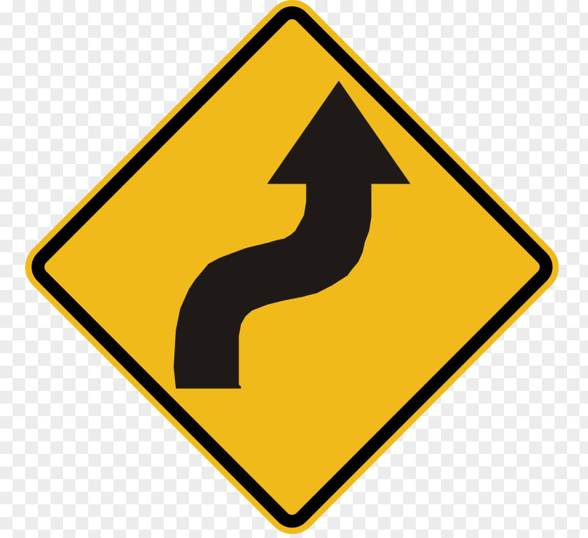 Road Sign File Reverse Curve Traffic Manual On Uniform Control Devices PNG