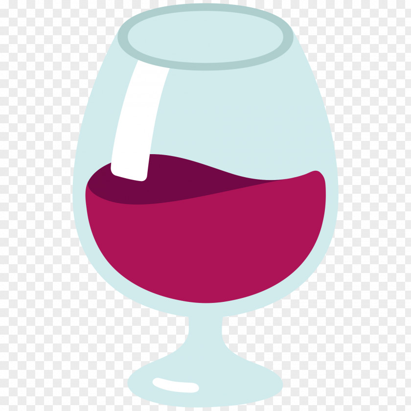 Wineglass Wine Glass Apple Color Emoji Drink PNG